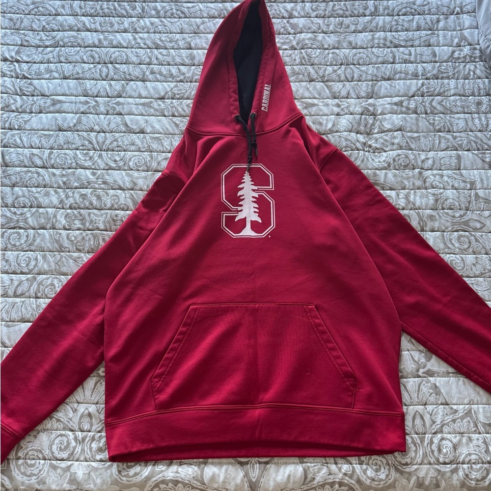 Red Stanford Hoodie for Men